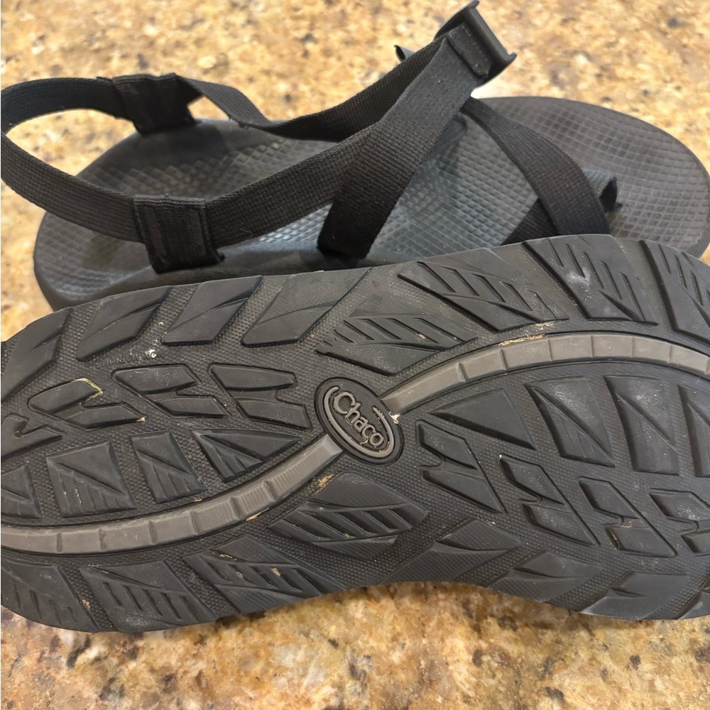 Chaco Black Men's Sandals - Picture 2 of 4